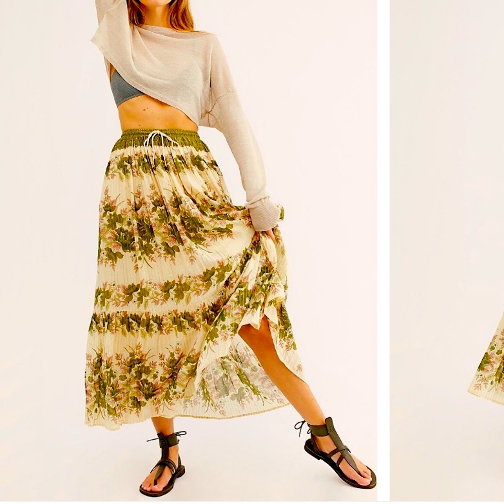 SPELL & THE GYPSY COLLECTIVE COCO LEI MAXI SKIRT SIZE S,M